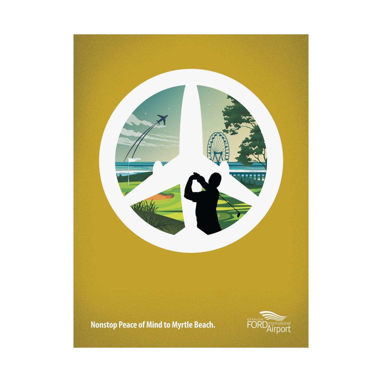 Myrtle Beach, South Carolina, Destination Collection Poster