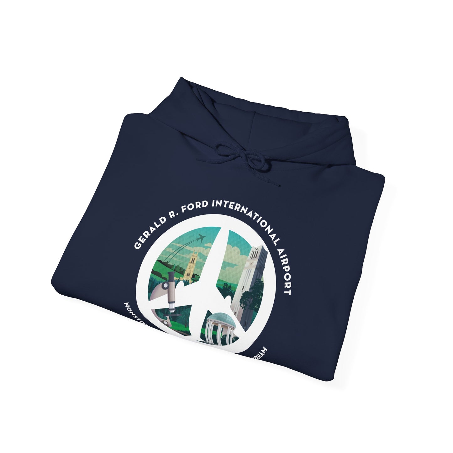 Raleigh-Durham, North Carolina, Destination Collection Hoodie