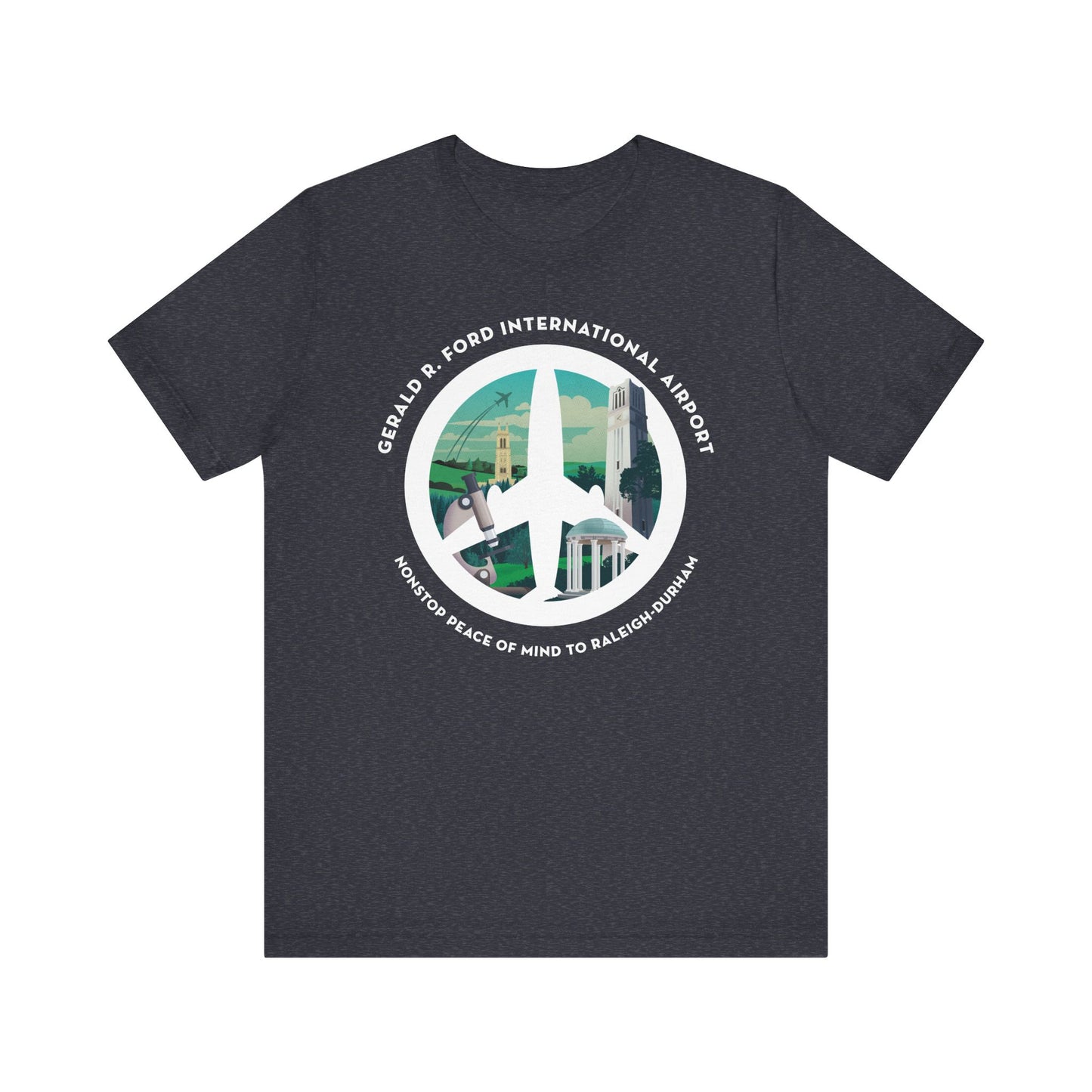 Raleigh-Durham, North Carolina, Destination Collection T-Shirt