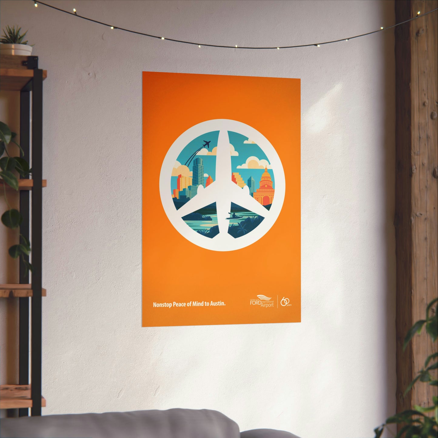 Austin, Texas, Destination Collection Poster