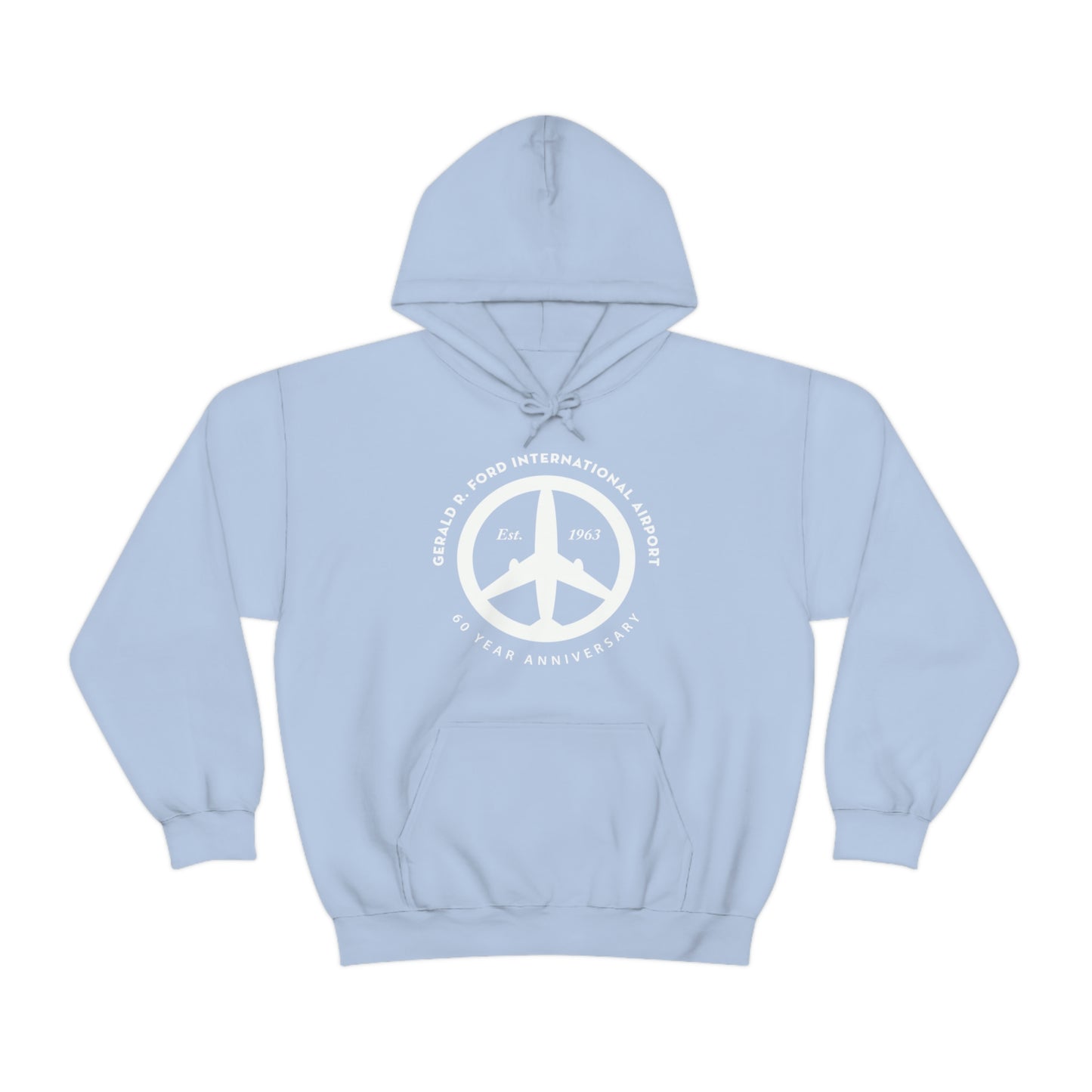 Peace of Mind Logo on Unisex Heavy Blend™ Hooded Sweatshirt