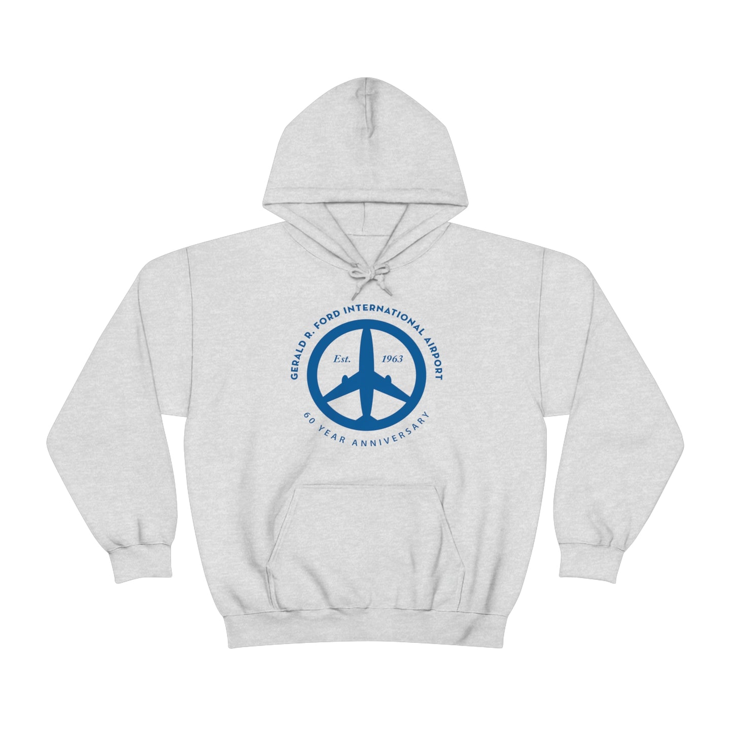Peace of Mind Logo on Unisex Heavy Blend™ Hooded Sweatshirt
