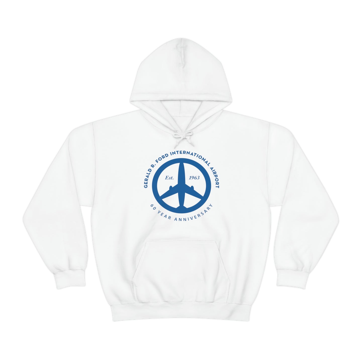 Peace of Mind Logo on Unisex Heavy Blend™ Hooded Sweatshirt
