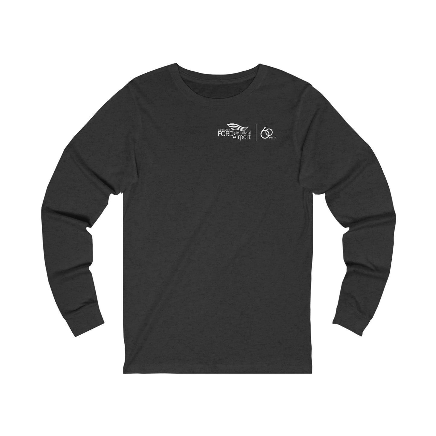 Airport 60th Logo CORNER Unisex Jersey Long Sleeve Tee