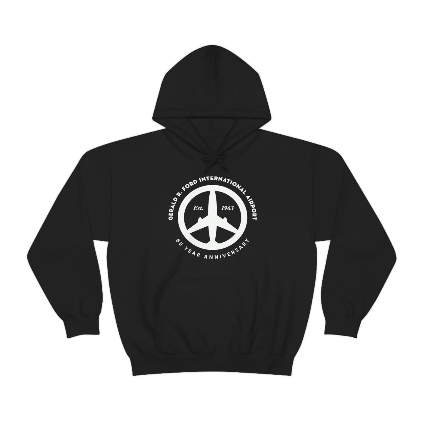 Peace of Mind Logo on Unisex Heavy Blend™ Hooded Sweatshirt