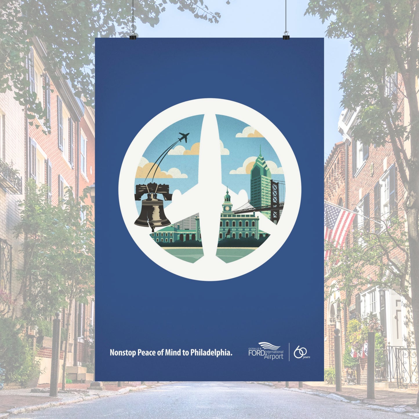 Philadelphia, Pennsylvania, Destination Collection Poster