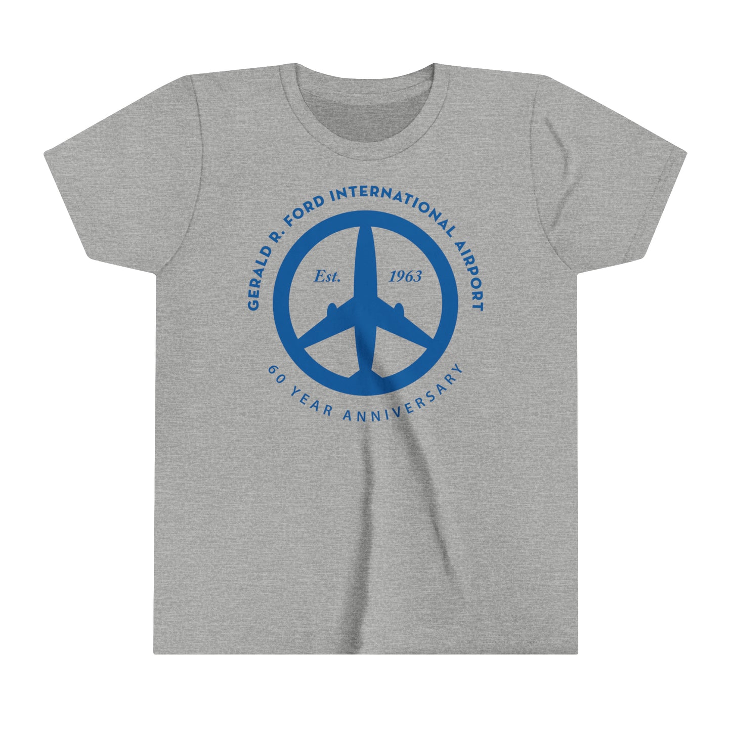 YOUTH Peace of Mind Logo on Short Sleeve Tee