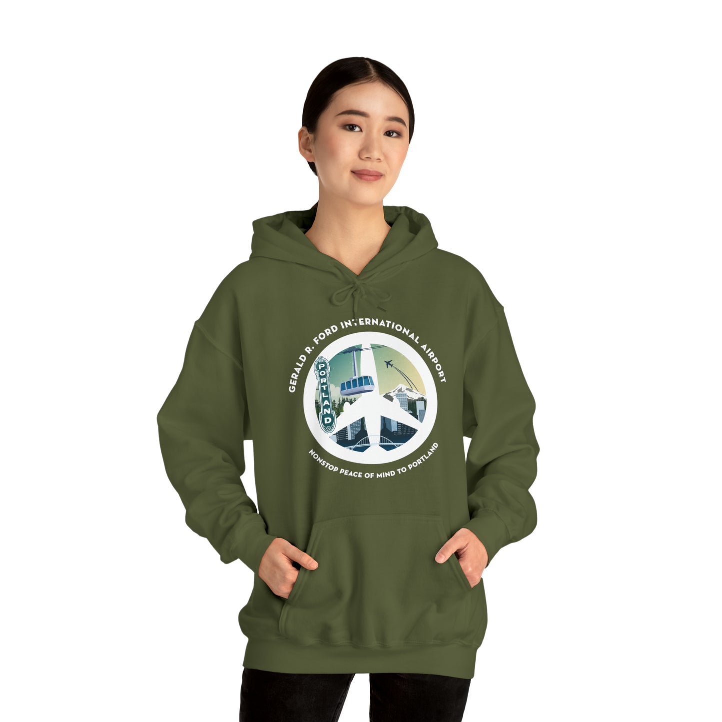 Portland, Oregon, Destination Collection Hoodie