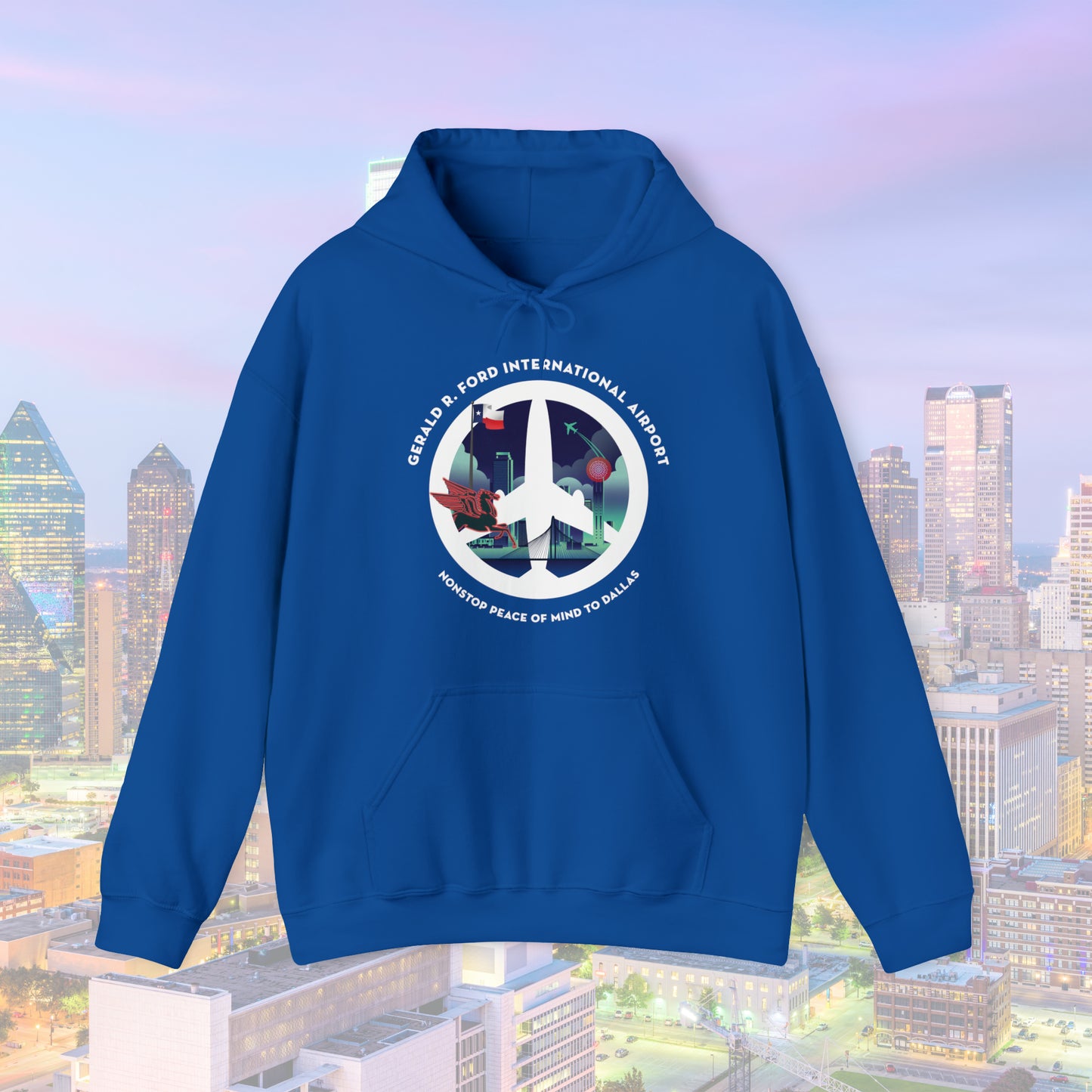 Dallas, Texas, Destination Collection Hoodie