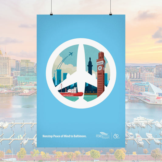 Baltimore, Maryland, Destination Collection Poster