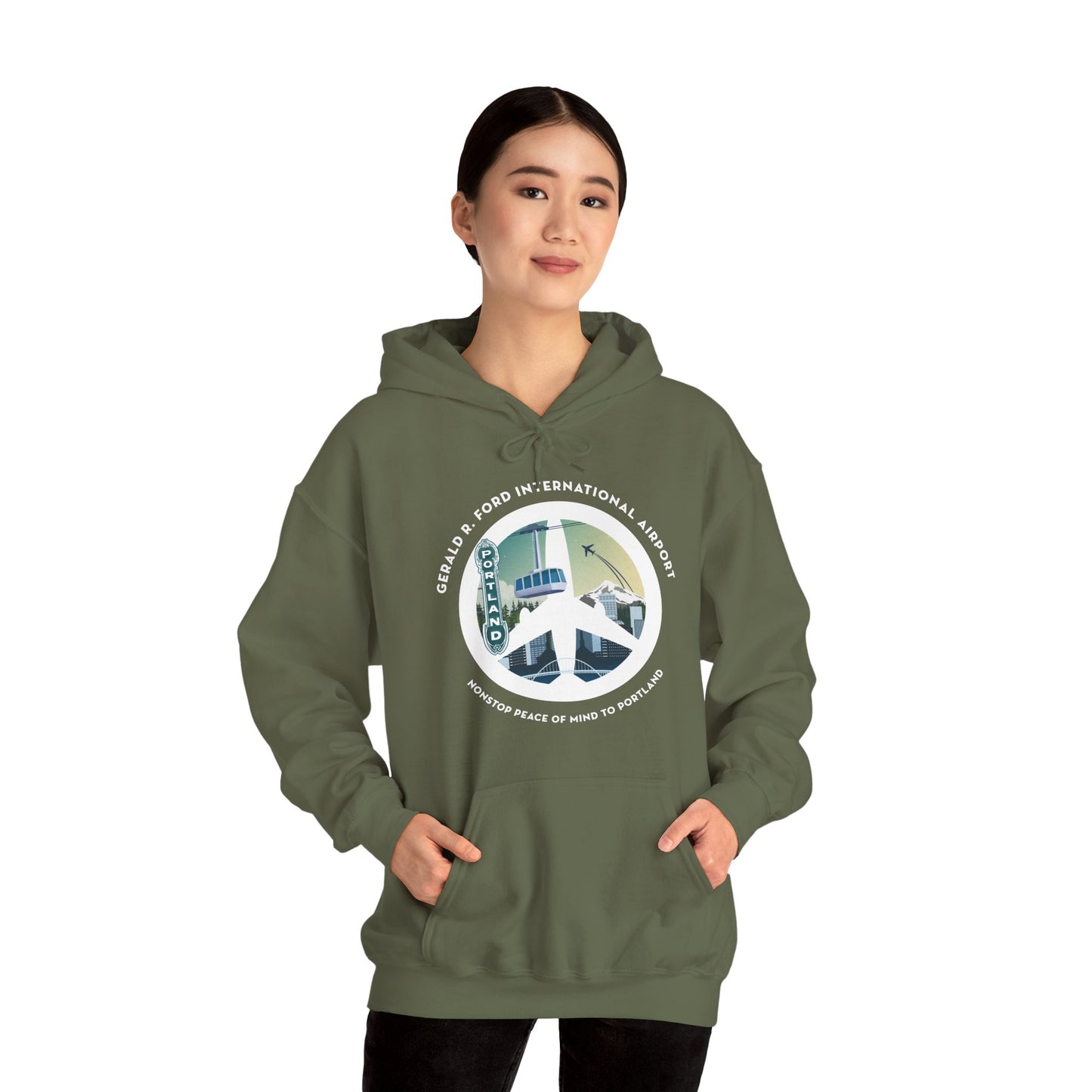 Portland, Oregon, Destination Collection Hoodie