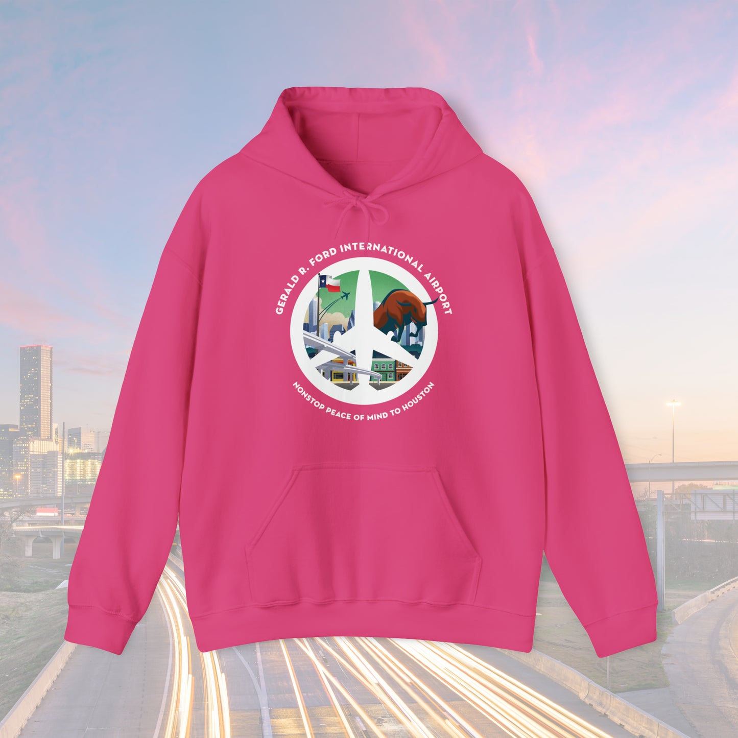 Houston, Texas, Destination Collection Hoodie