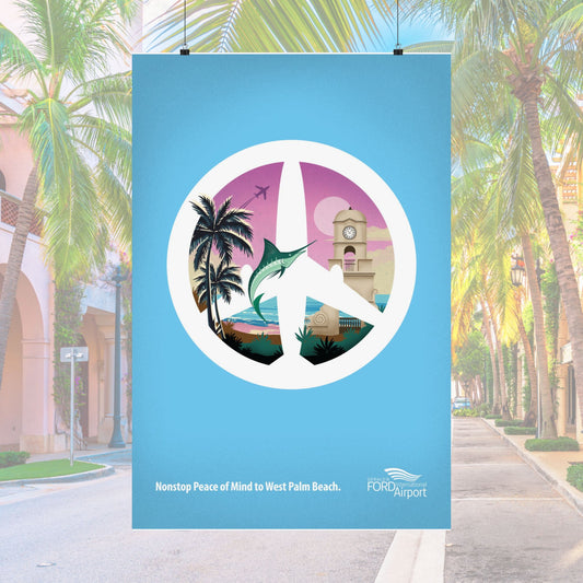 West Palm Beach, Florida, Destination Collection Poster