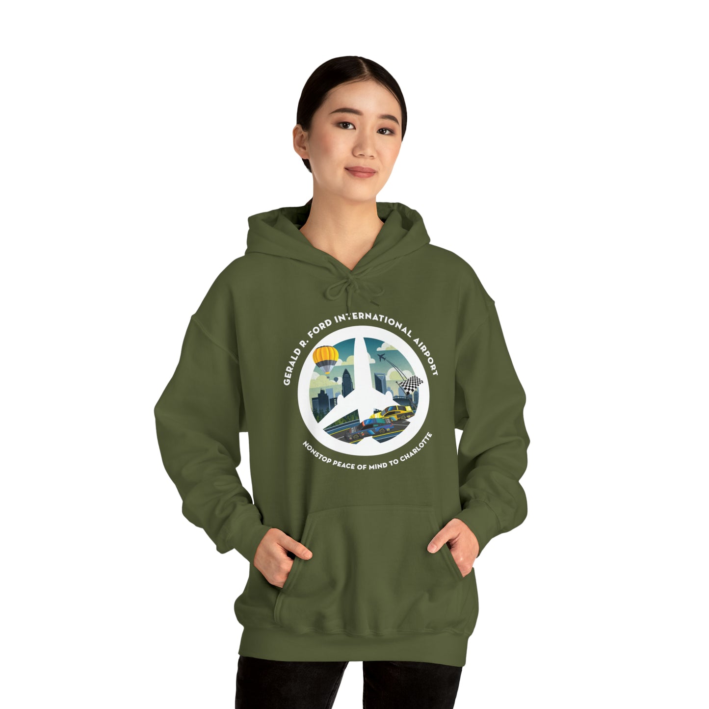 Charlotte, North Carolina, Destination Collection Hoodie