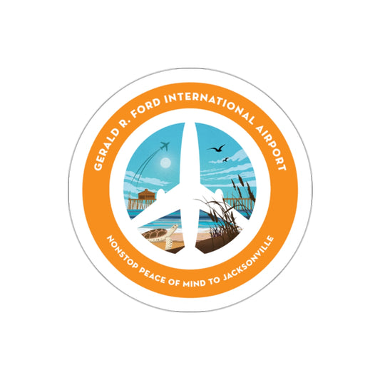 Jacksonville, Florida, Destination Collection Sticker