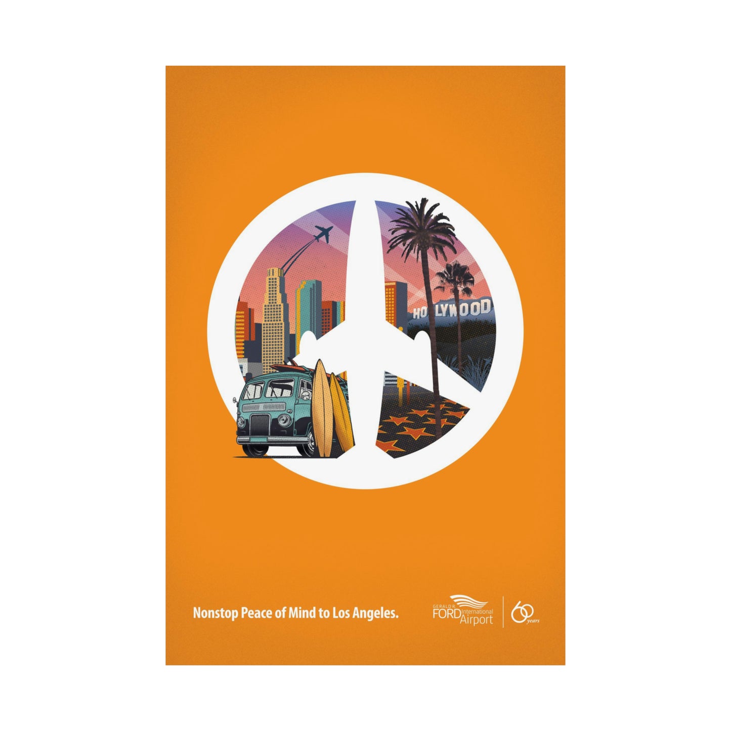 Los Angeles, California, Destination Collection Poster