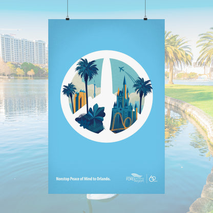 Orlando, Florida, Destination Collection Poster