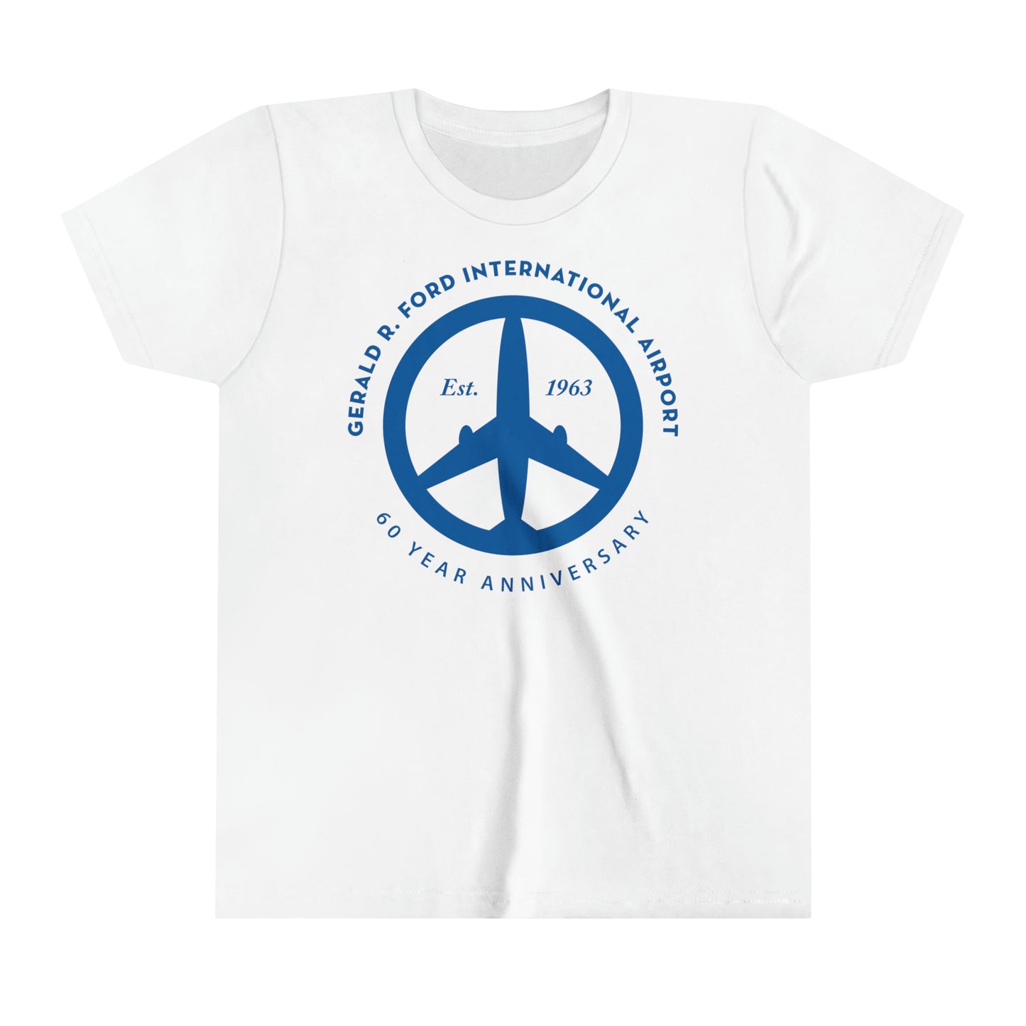 YOUTH Peace of Mind Logo on Short Sleeve Tee