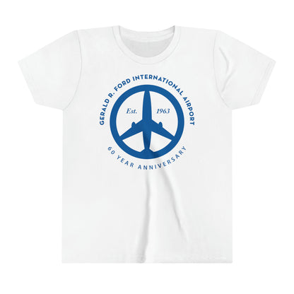 YOUTH Peace of Mind Logo on Short Sleeve Tee