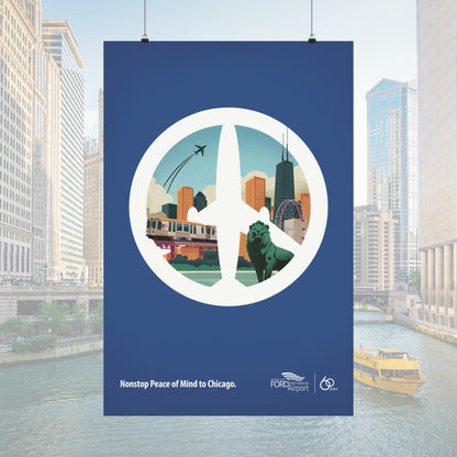 Chicago, Illinois, Destination Collection Poster