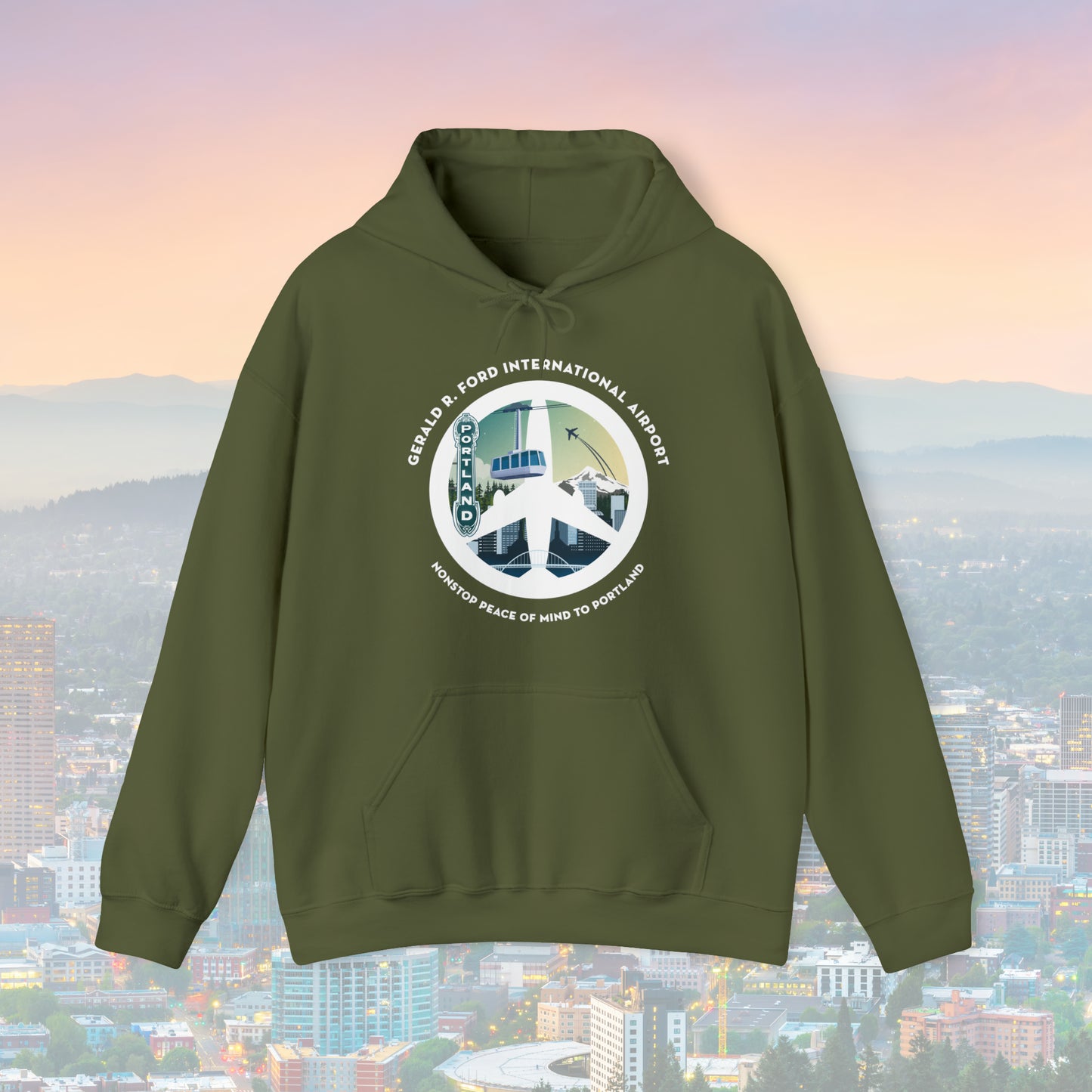 Portland, Oregon, Destination Collection Hoodie