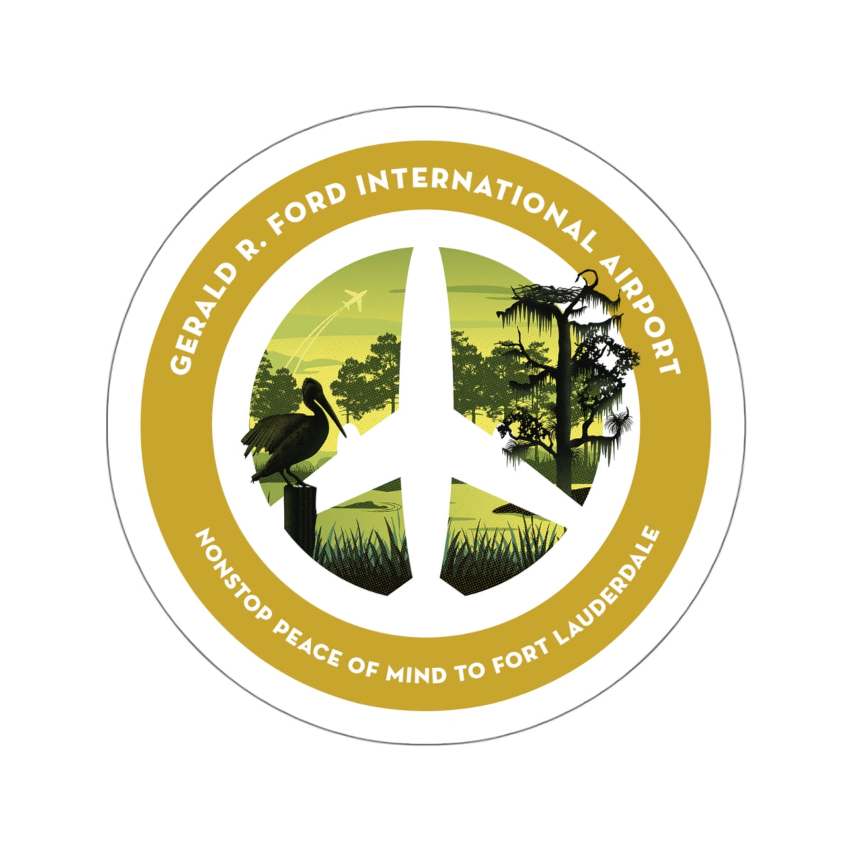 Fort Lauderdale, Florida, Destination Collection Sticker