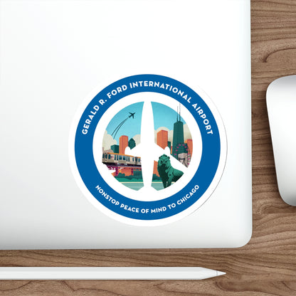 Chicago, Illinois, Destination Collection Sticker