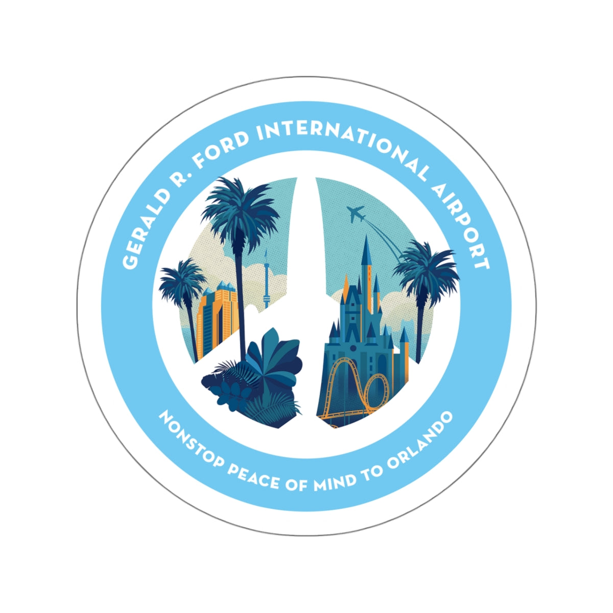 Orlando, Florida, Destination Collection Sticker