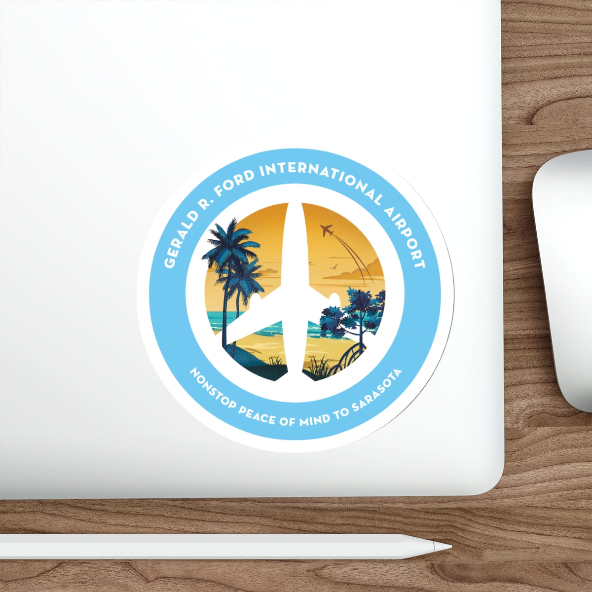 Sarasota, Florida, Destination Collection Sticker