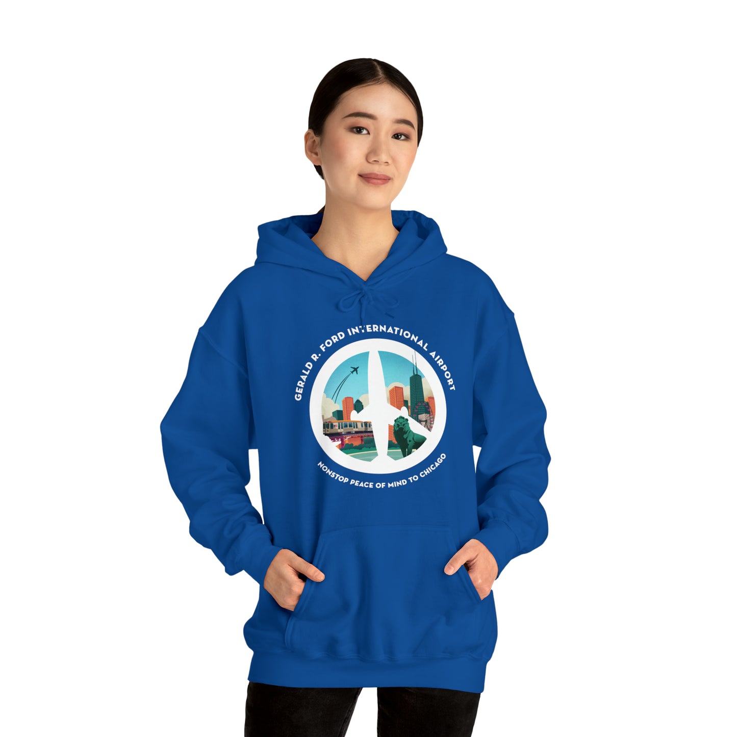 Chicago, Illinois, Destination Collection Hoodie