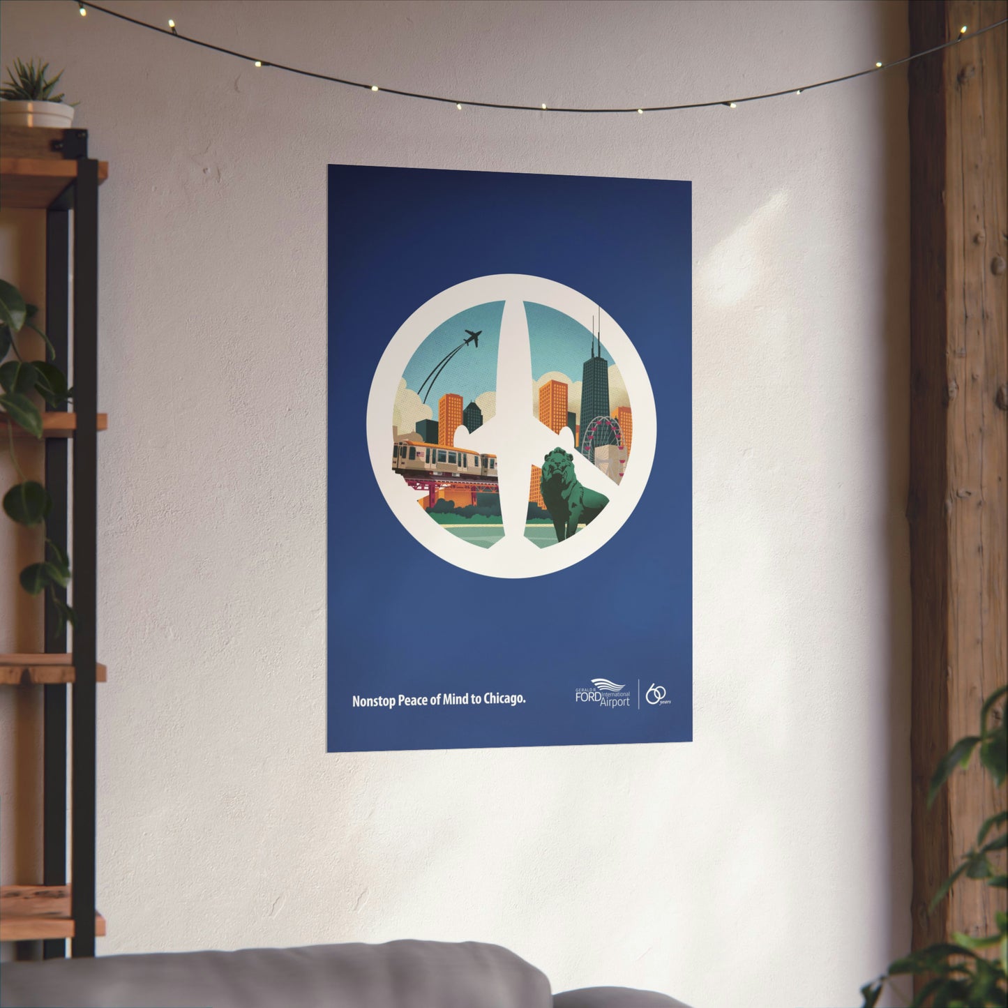 Chicago, Illinois, Destination Collection Poster