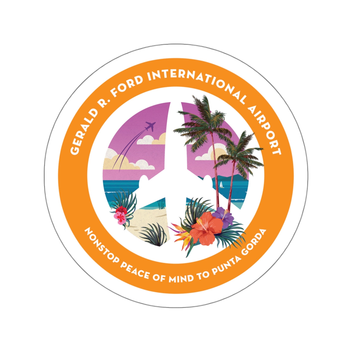 Punta Gorda, Florida, Destination Collection Sticker