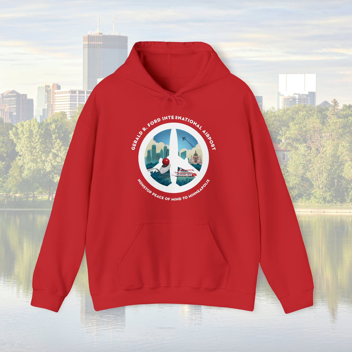 Minneapolis, Minnesota, Destination Collection Hoodie