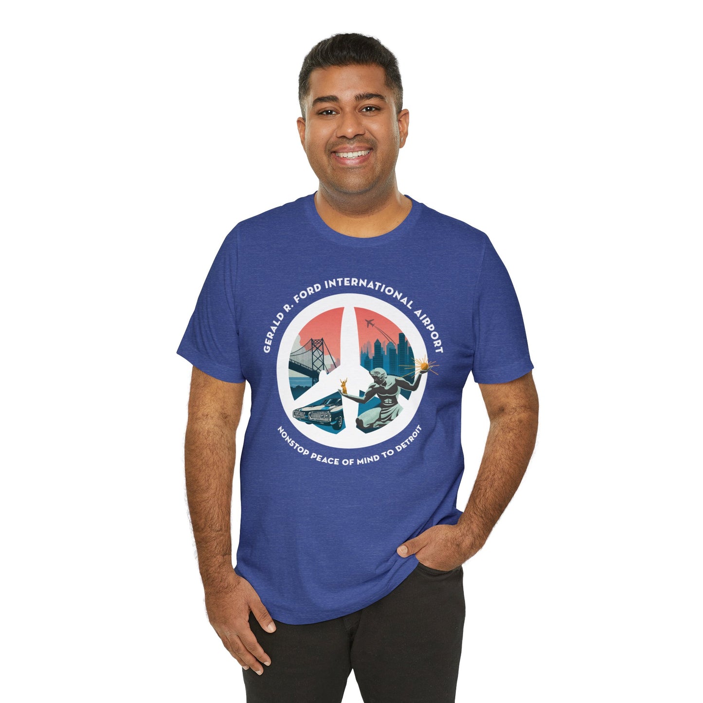 Detroit, Michigan, Destination Collection T-Shirt