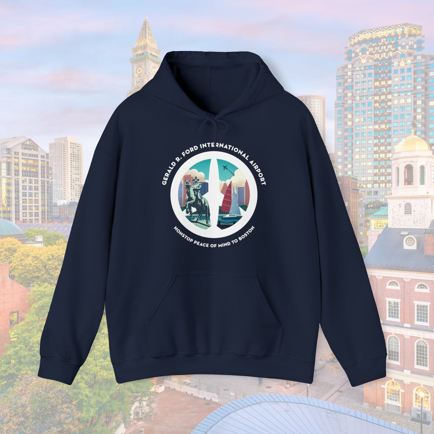 Boston, Massachusetts, Destination Collection Hoodie