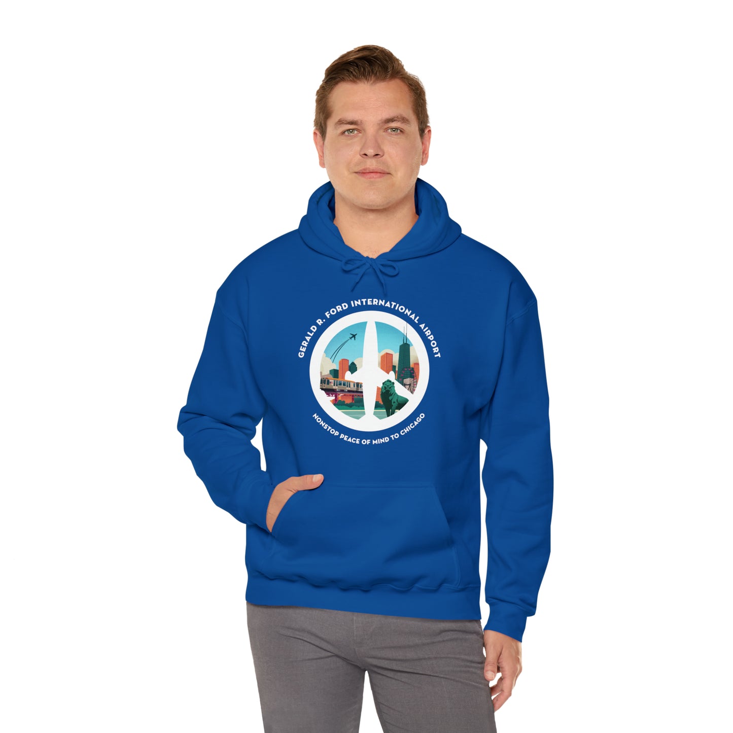 Chicago, Illinois, Destination Collection Hoodie