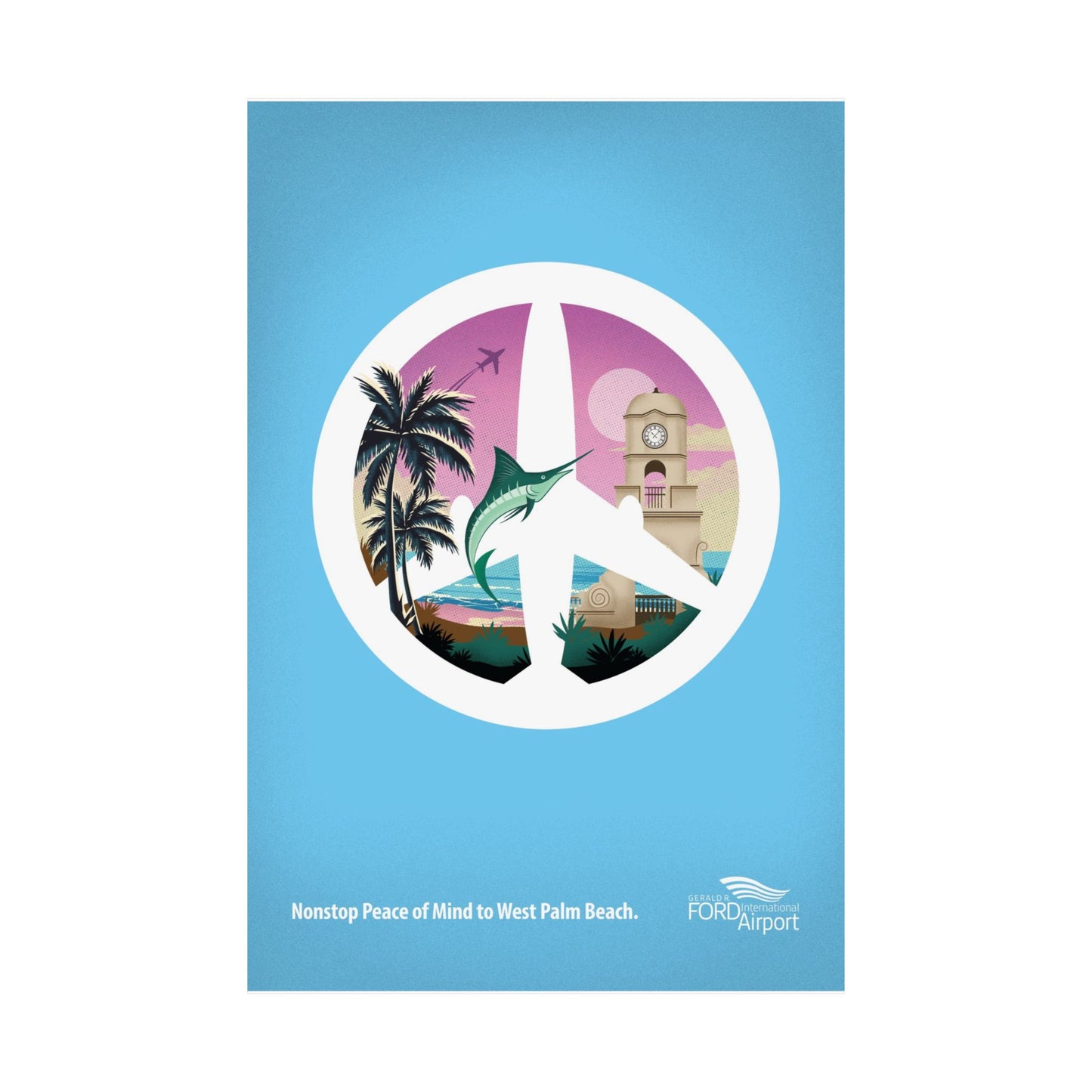 West Palm Beach, Florida, Destination Collection Poster