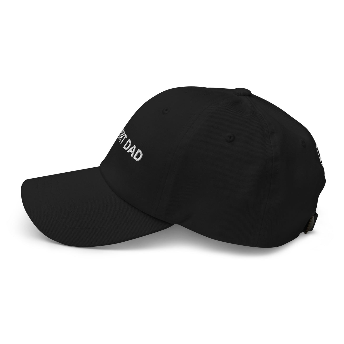 Airport Dad Embroidered Hat (Black/Navy)