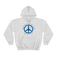 Peace of Mind Logo on Unisex Heavy Blend™ Hooded Sweatshirt