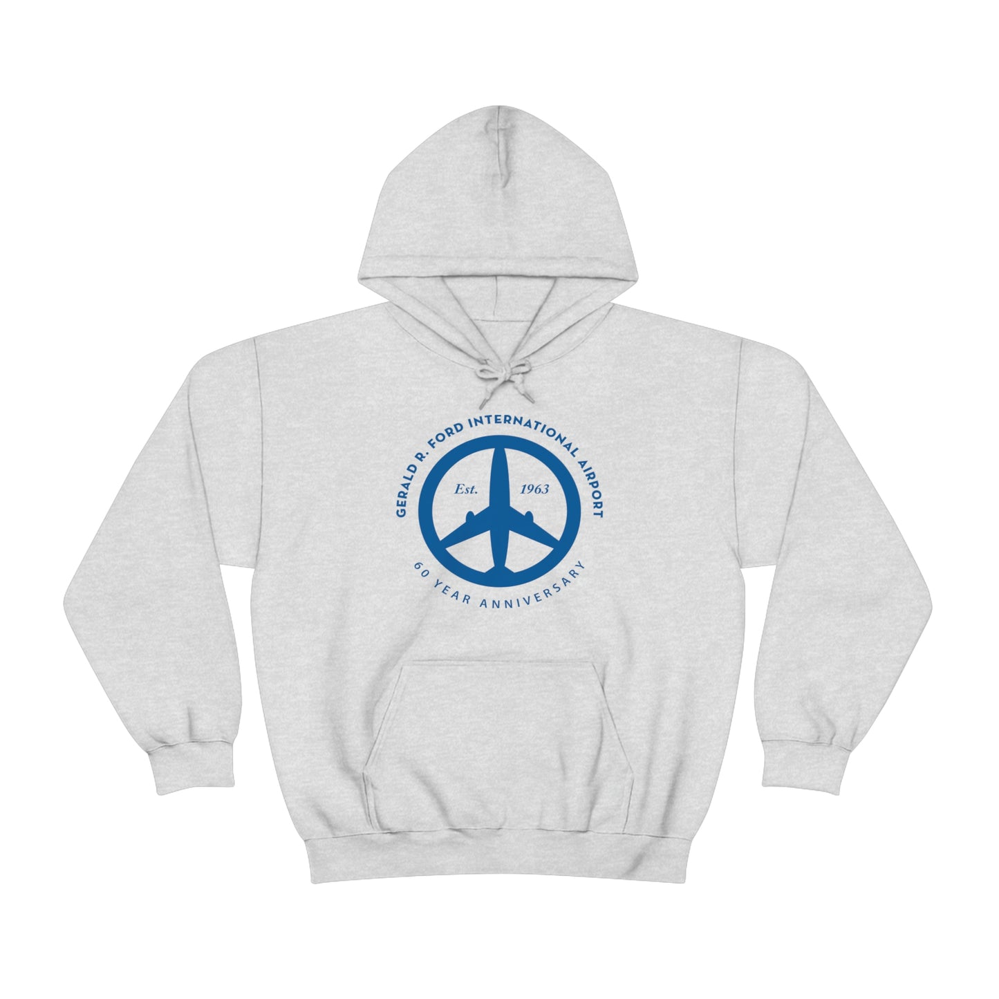 Peace of Mind Logo on Unisex Heavy Blend™ Hooded Sweatshirt