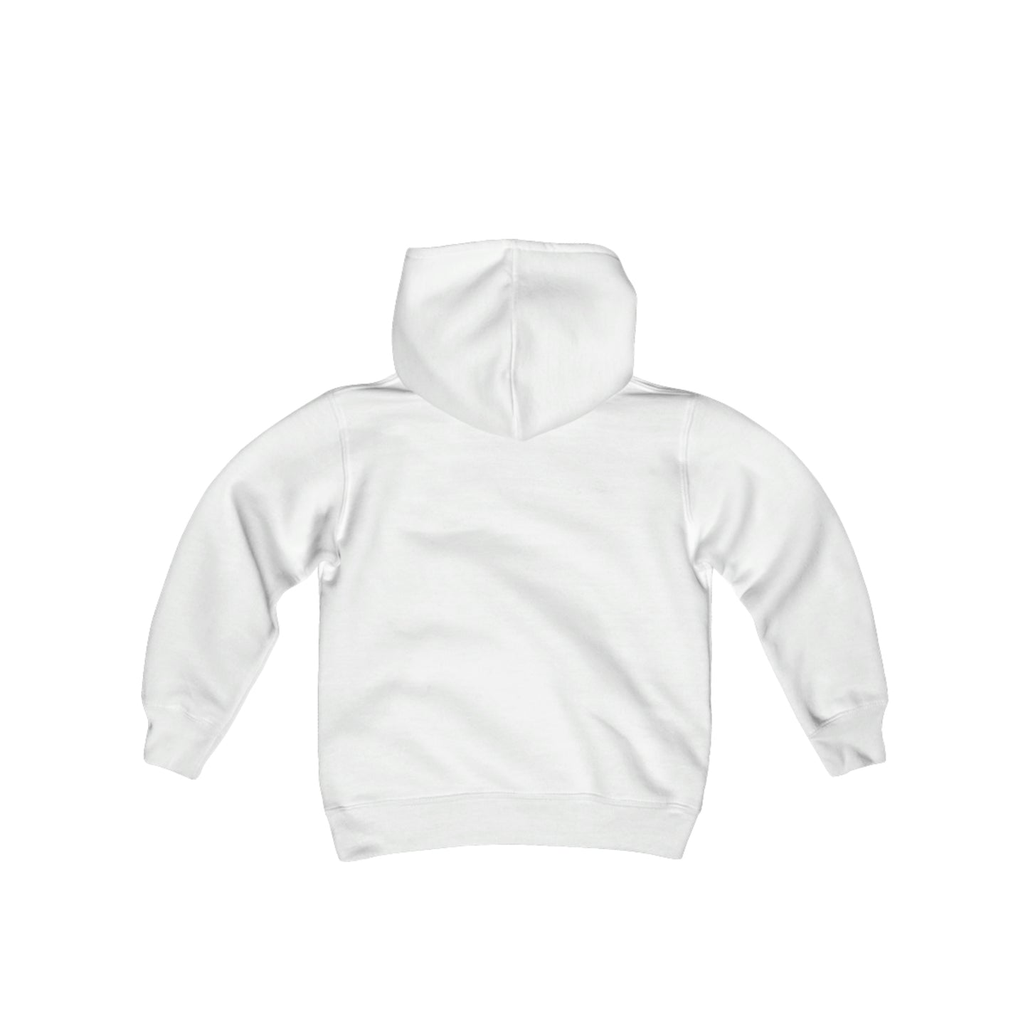 YOUTH Peace of Mind Logo on Heavy Blend Hooded Sweatshirt