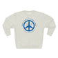 Peace of Mind Logo CENTER on Unisex Premium Crewneck Sweatshirt