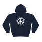 Peace of Mind Logo on Unisex Heavy Blend™ Hooded Sweatshirt