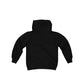 YOUTH Peace of Mind Logo on Heavy Blend Hooded Sweatshirt