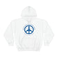 Peace of Mind Logo on Unisex Heavy Blend™ Hooded Sweatshirt