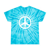 Peace of Mind Logo CENTER on Tie-Dye Tshirt