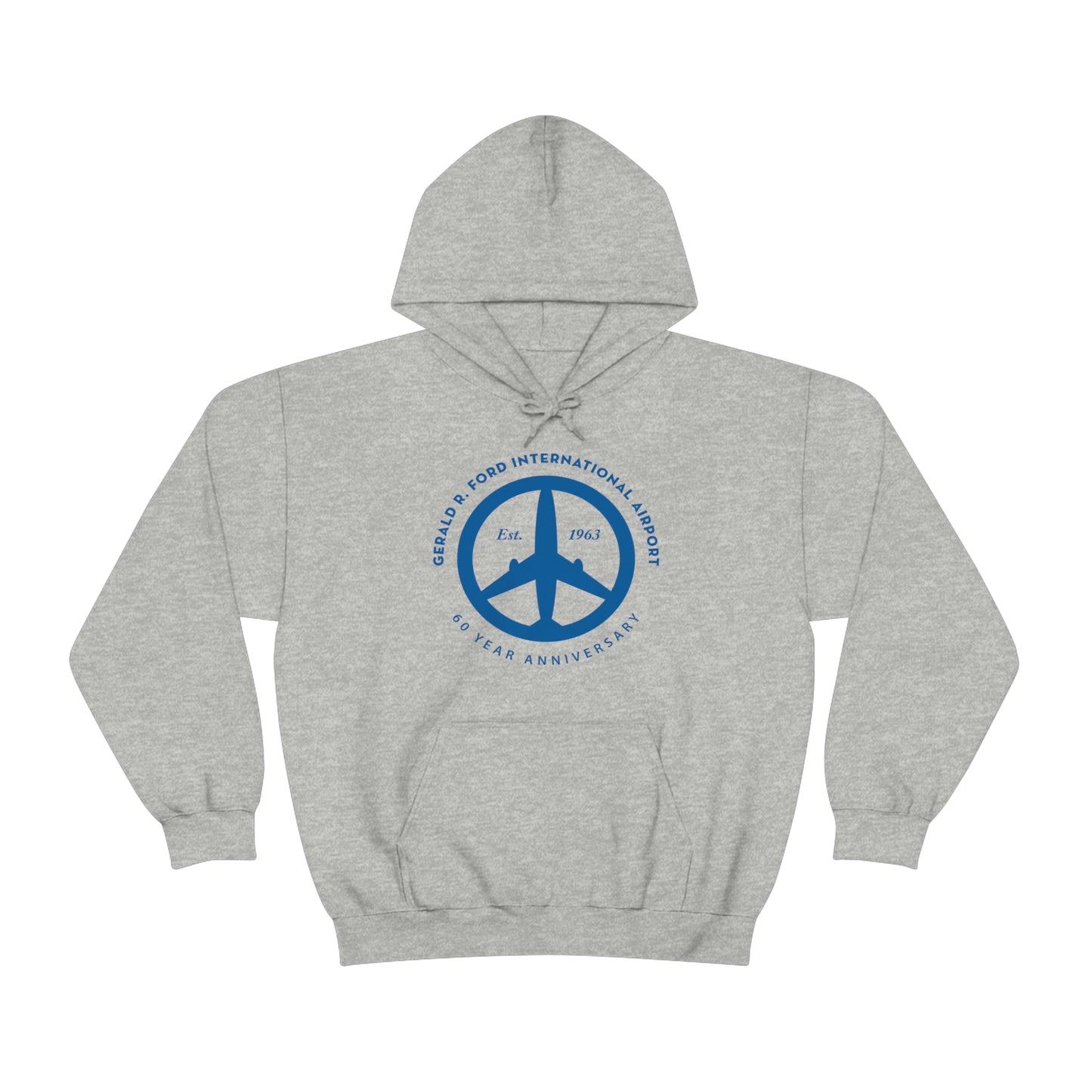 Peace of Mind Logo on Unisex Heavy Blend™ Hooded Sweatshirt