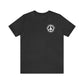 Peace of Mind Logo CORNER on Unisex Jersey Short Sleeve Tee