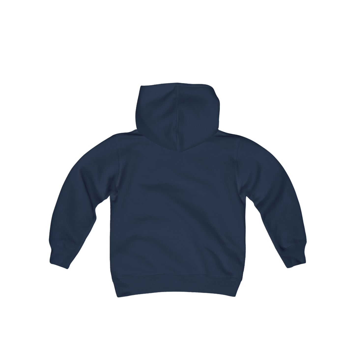 YOUTH Peace of Mind Logo on Heavy Blend Hooded Sweatshirt