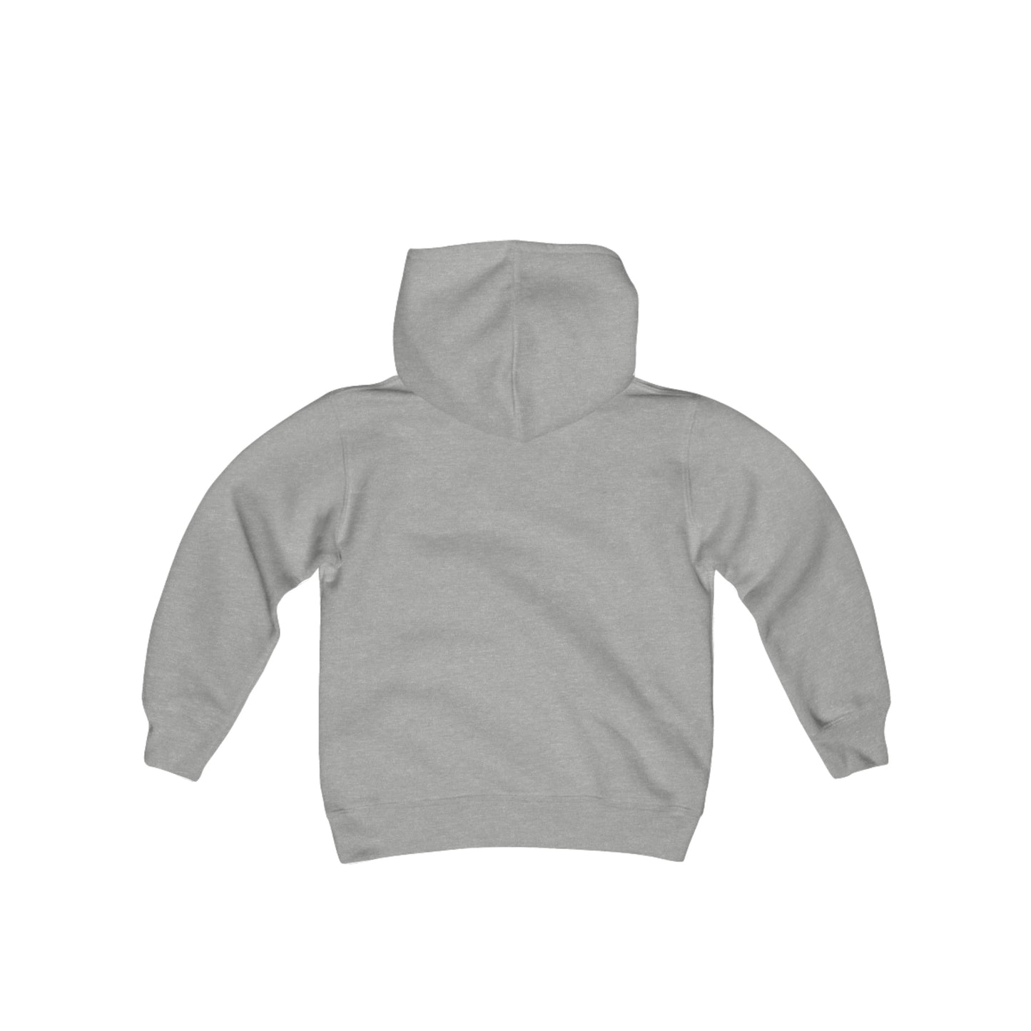 YOUTH Peace of Mind Logo on Heavy Blend Hooded Sweatshirt